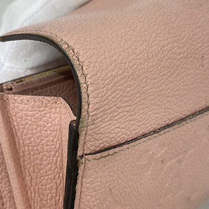 Louis Vuitton Wallet Monogram Empreinte Portefeuille Sarah Rose Poudre — view 6