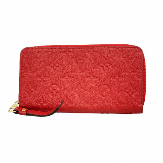 Louis Vuitton Wallet Monogram Empreinte Zippy Scarlet