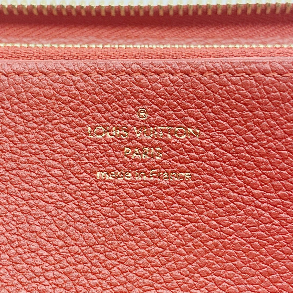 Louis Vuitton Wallet Monogram Empreinte Zippy Scarlet — view 4