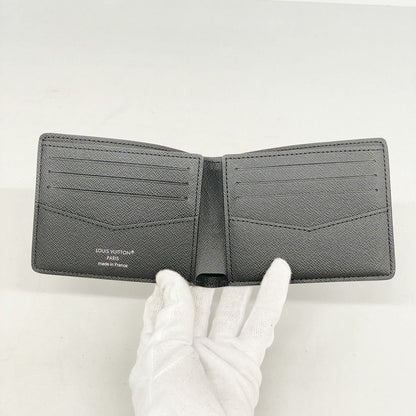 Louis Vuitton Billfold Monogram Eclipse Portefeuille Calf Black Wallet — view 3