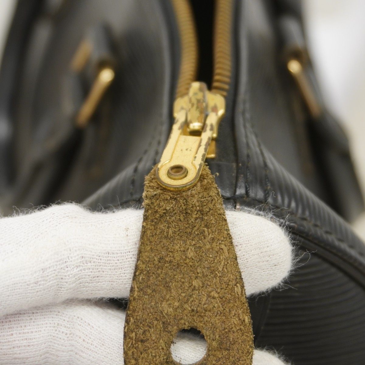 Louis Vuitton Handbag Epi Speedy 25 Noir — view 7