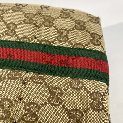 Gucci Tote GG Canvas Sherry Line Brown Champagne Gold — view 8