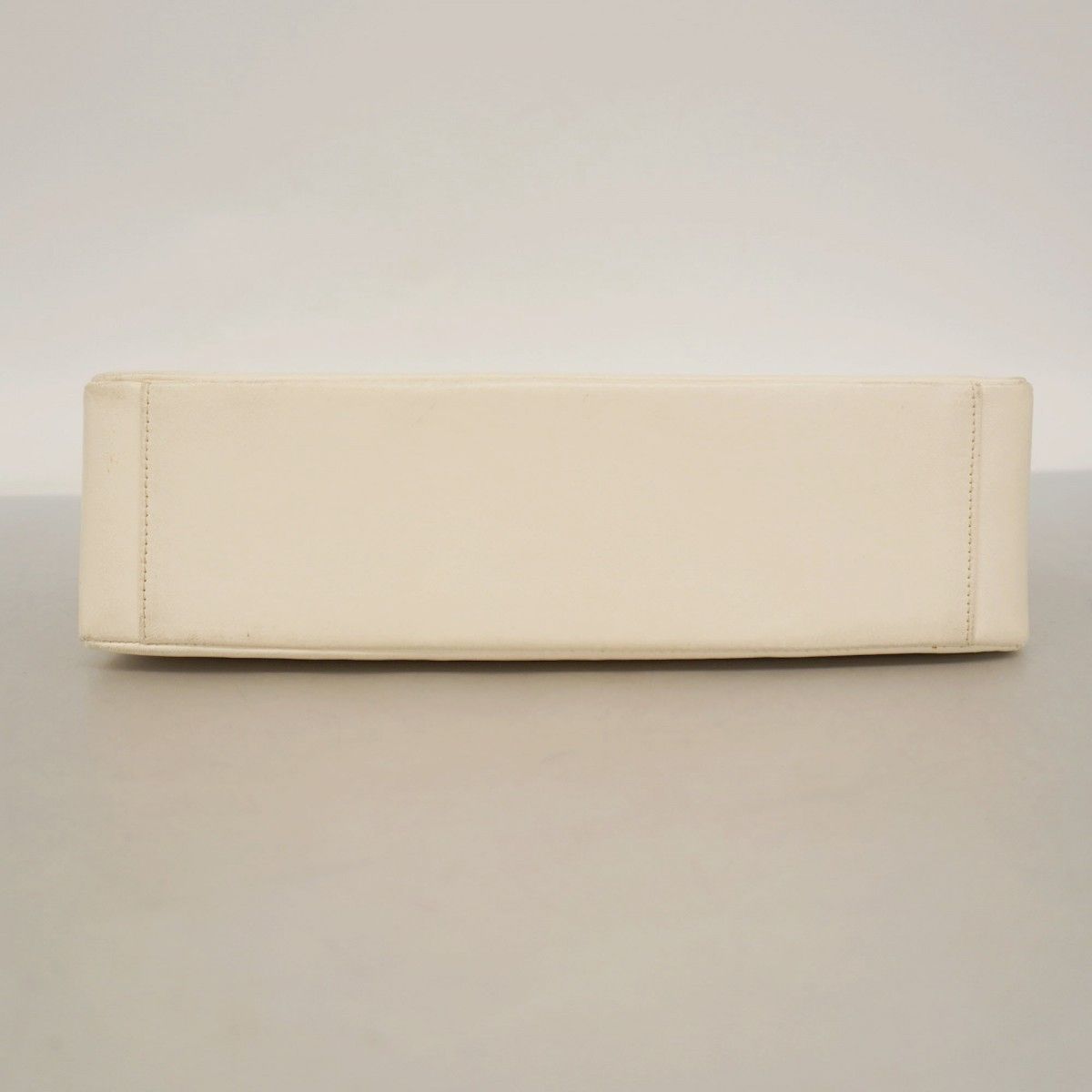Chanel Handbag Quilted Lambskin White Gold 2-Way — view 3