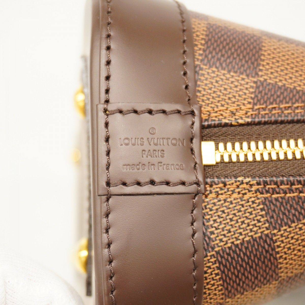 Louis Vuitton Handbag Damier Alma BB Ebene 2-Way — view 5