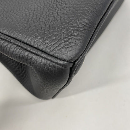 Dior Handbag Diorissimo Leather Black Champagne Gold — view 6