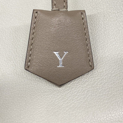 Fendi Handbag by the Way Leather Ivory Silver 2-Way — view 6