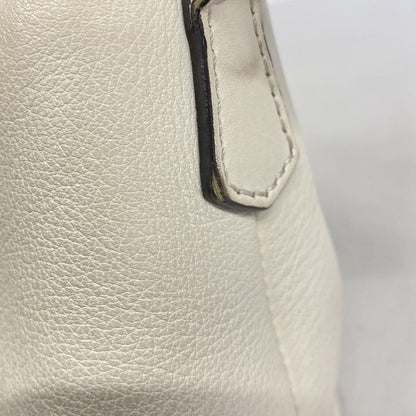 Fendi Handbag by the Way Leather Ivory Silver 2-Way — view 9