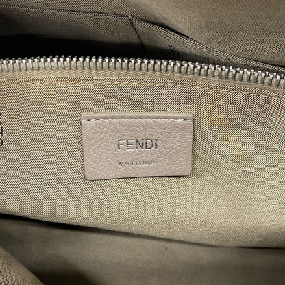Fendi Handbag by the Way Leather Ivory Silver 2-Way — view 5