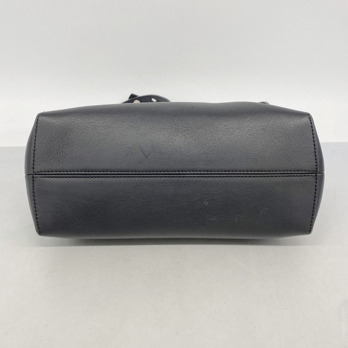 Fendi Handbag by the Way Leather Black Silver 2-Way — view 3