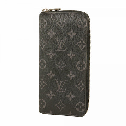 Louis Vuitton Wallet Monogram Eclipse Zippy Vertical Black
