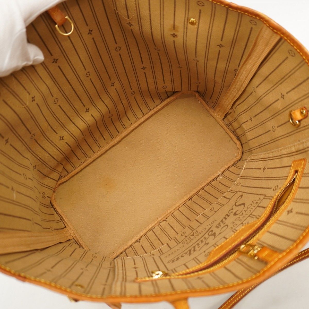 Louis Vuitton Tote Monogram Neverfull Brown — view 4