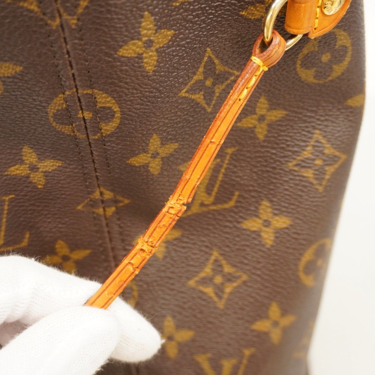 Louis Vuitton Tote Monogram Neverfull Brown — view 8