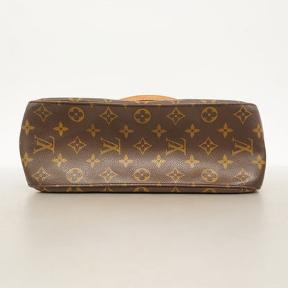 Louis Vuitton Shoulder Bag Monogram Looping GM Brown — view 3