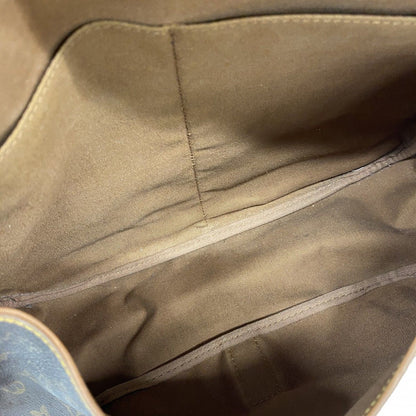 Louis Vuitton Shoulder Bag Monogram Saumur 35 Brown — view 4