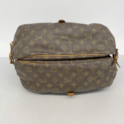 Louis Vuitton Shoulder Bag Monogram Saumur 35 Brown — view 3