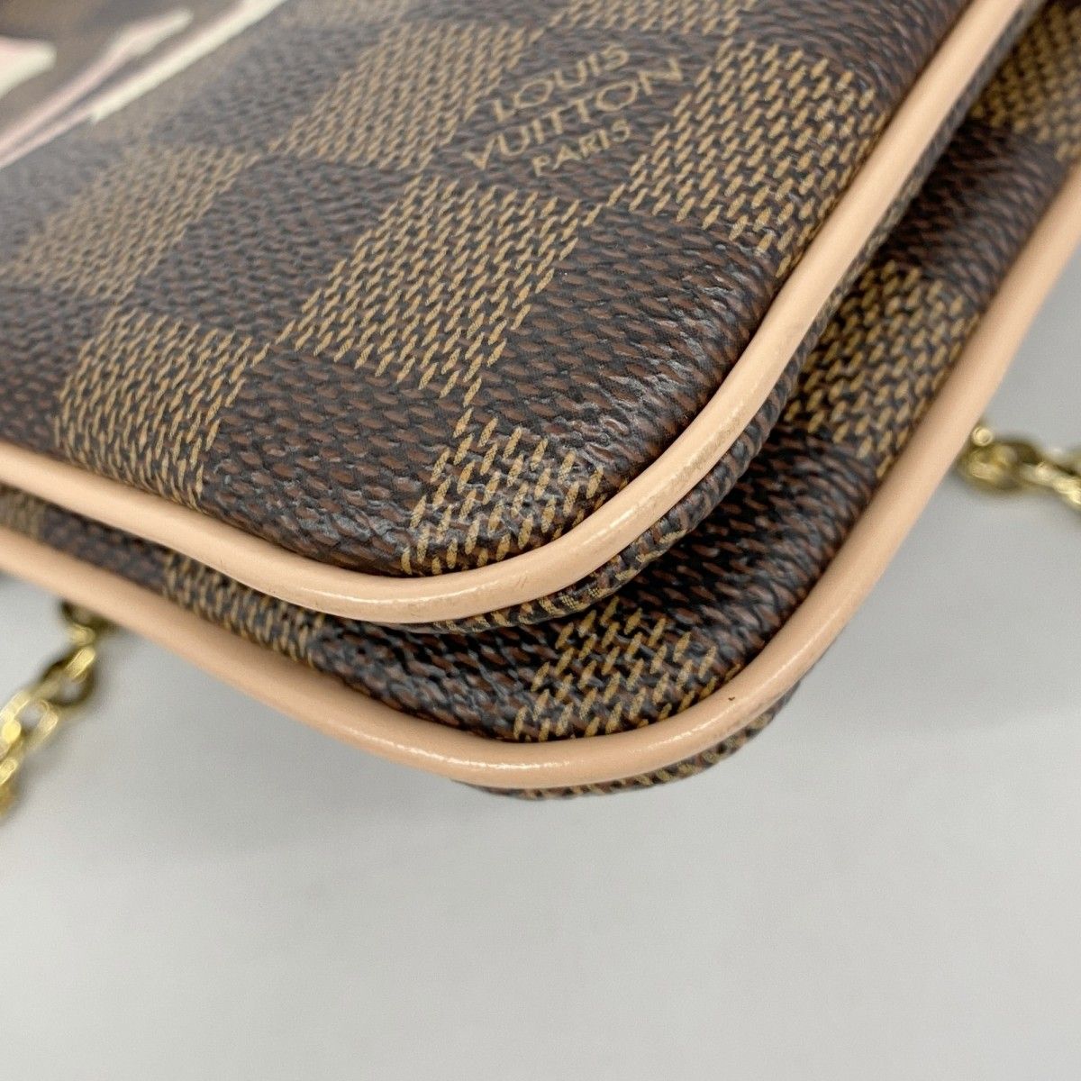 Louis Vuitton Shoulder Bag Damier Pochette Double Zip Ebene — view 6