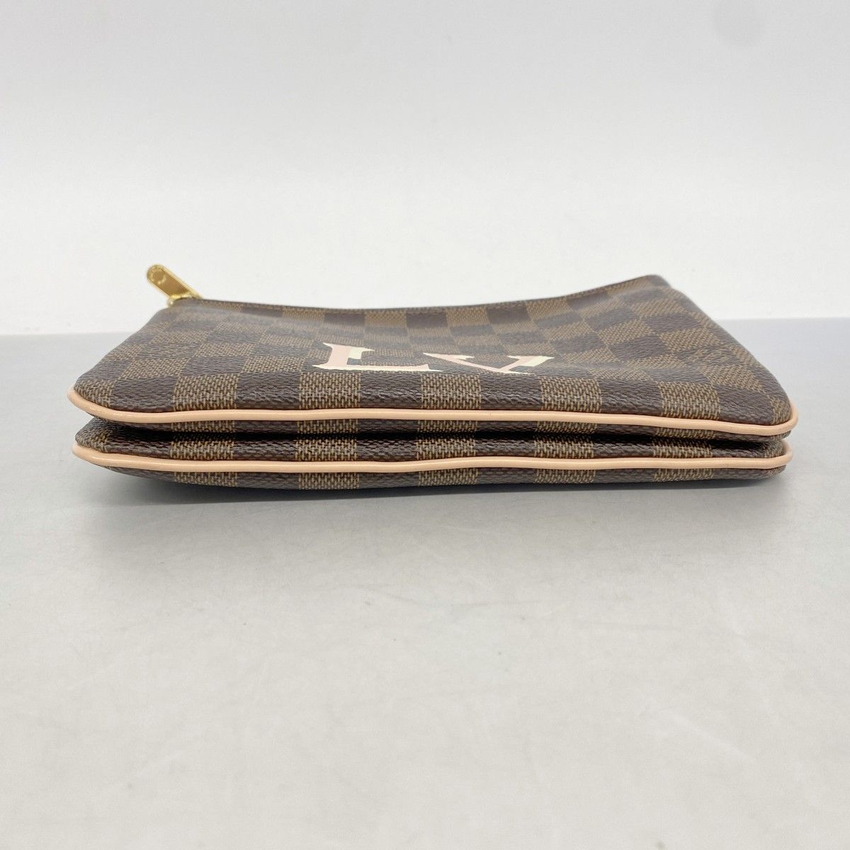 Louis Vuitton Shoulder Bag Damier Pochette Double Zip Ebene — view 3