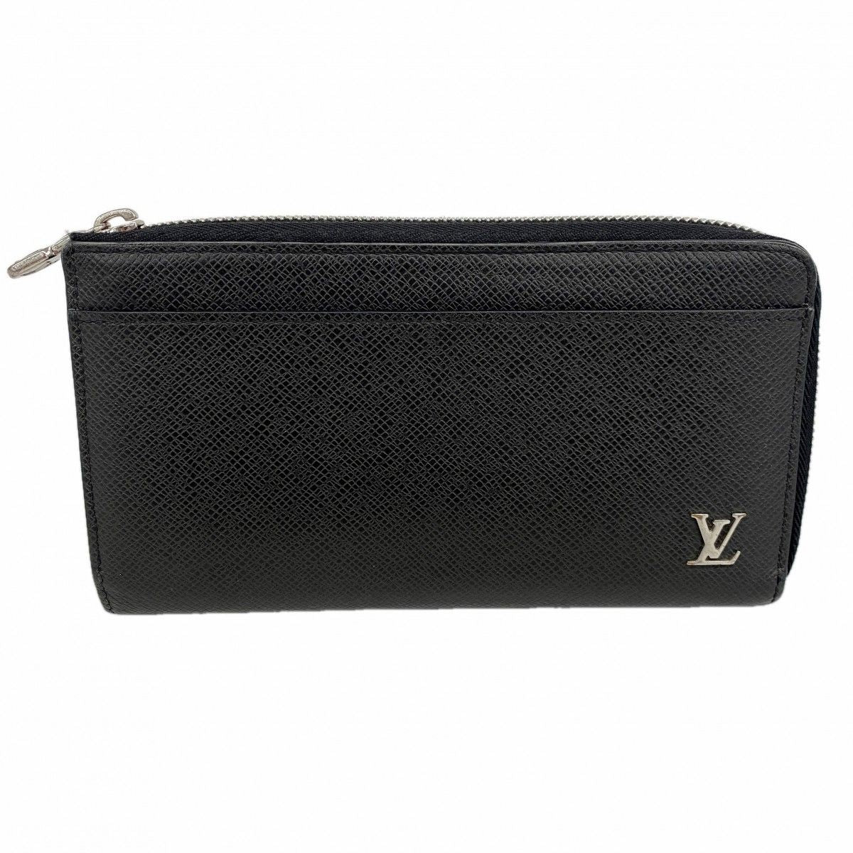 Louis Vuitton Wallet Taiga Zippy Dragonne Noir
