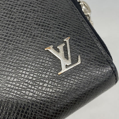 Louis Vuitton Wallet Taiga Zippy Dragonne Noir — view 9