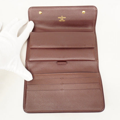 Louis Vuitton Trifold Wallet Monogram Mini Porte Tresor International Cerise — view 4