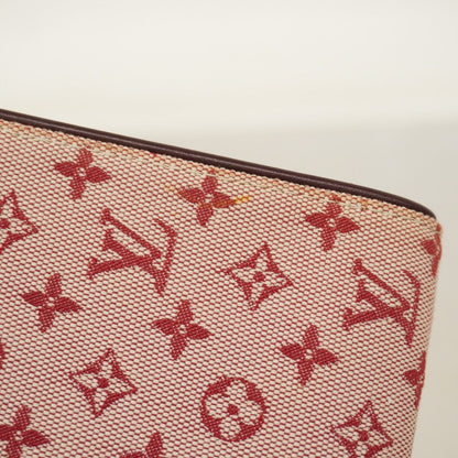 Louis Vuitton Trifold Wallet Monogram Mini Porte Tresor International Cerise — view 8