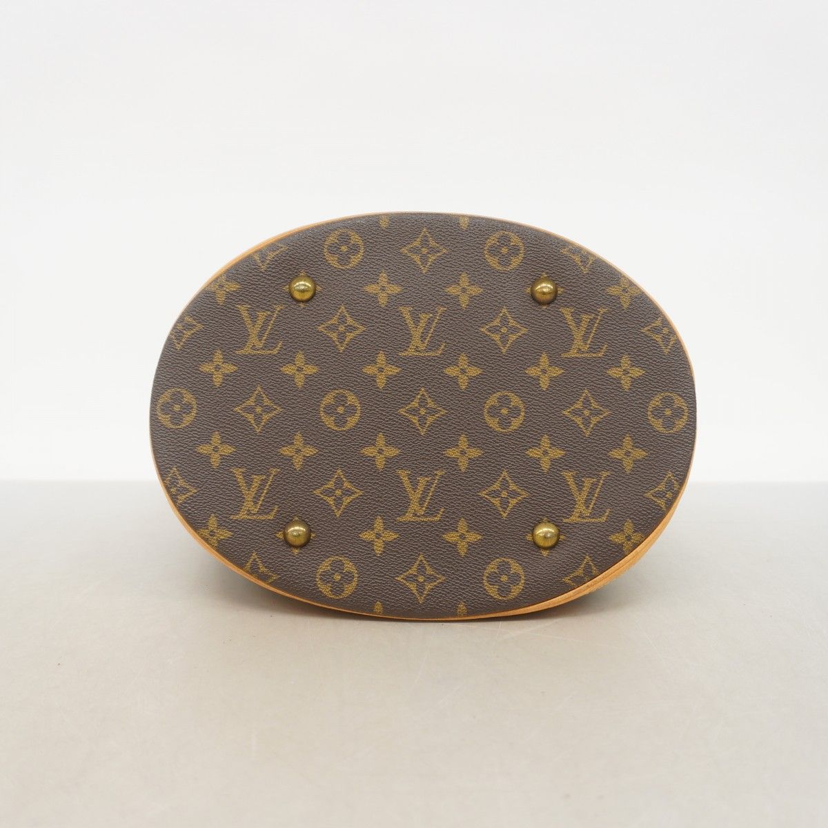 Louis Vuitton Tote Monogram Bucket GM Brown — view 3