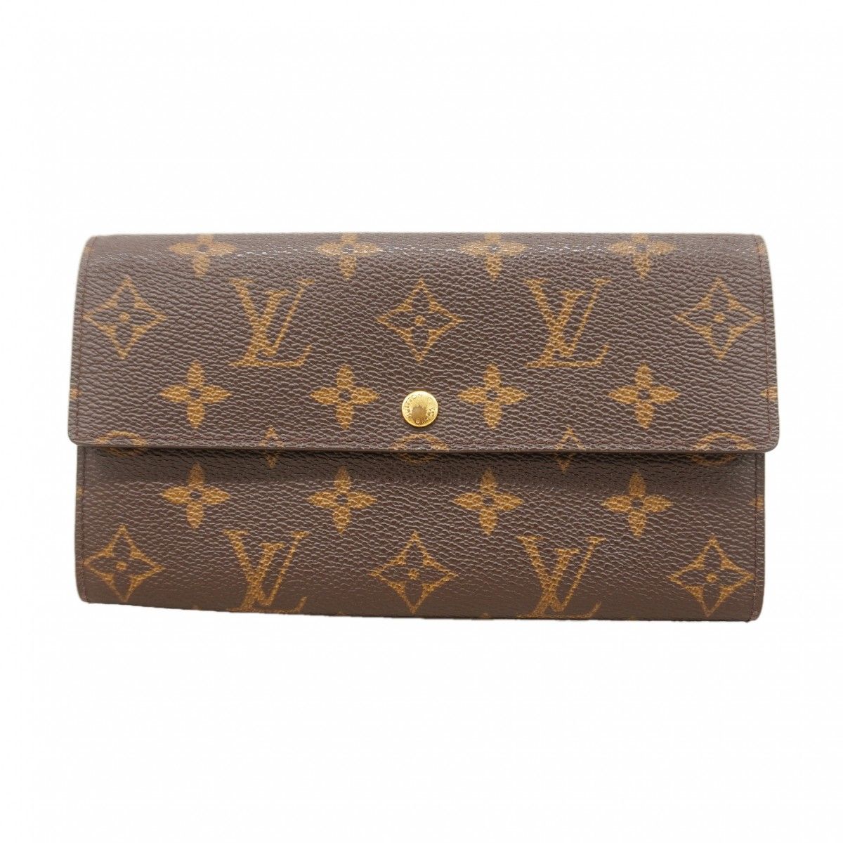 Louis Vuitton Wallet Monogram Pochette Porte-Monnaie Cles Brown