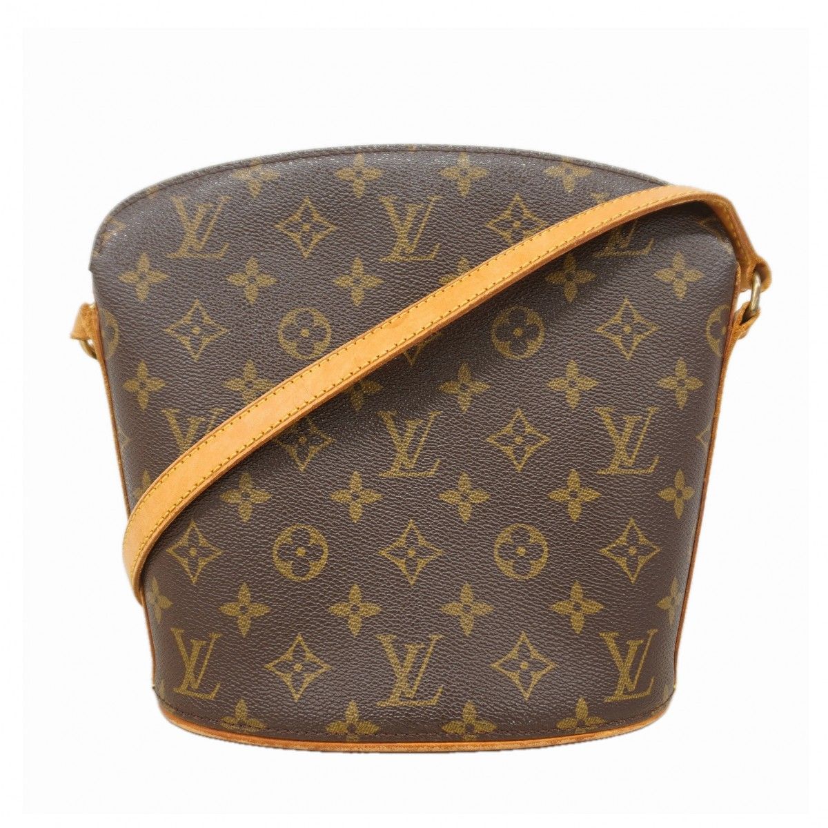 Louis Vuitton Shoulder Bag Monogram Drew Brown