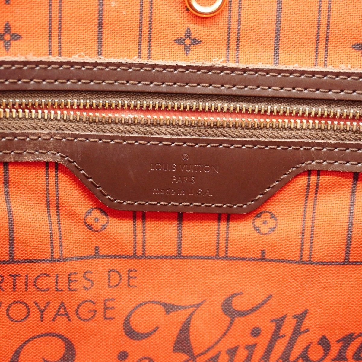 Louis Vuitton Tote Damier Neverfull Ebene — view 5