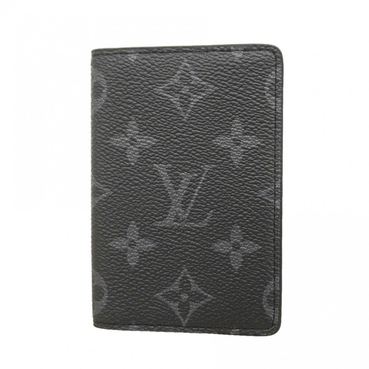 Louis Vuitton Card Case Monogram Eclipse Organizer de Poche Black