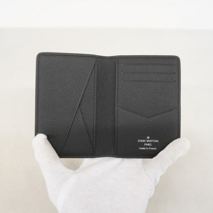 Louis Vuitton Card Case Monogram Eclipse Organizer de Poche Black — view 3