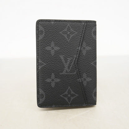 Louis Vuitton Card Case Monogram Eclipse Organizer de Poche Black — view 6