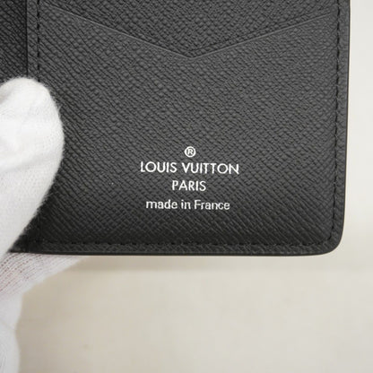 Louis Vuitton Card Case Monogram Eclipse Organizer de Poche Black — view 4