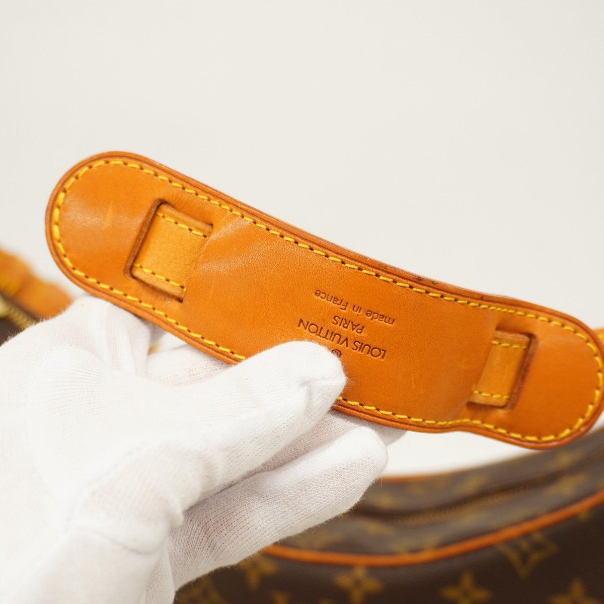Louis Vuitton Shoulder Bag Monogram Boulogne 35 Brown — view 7