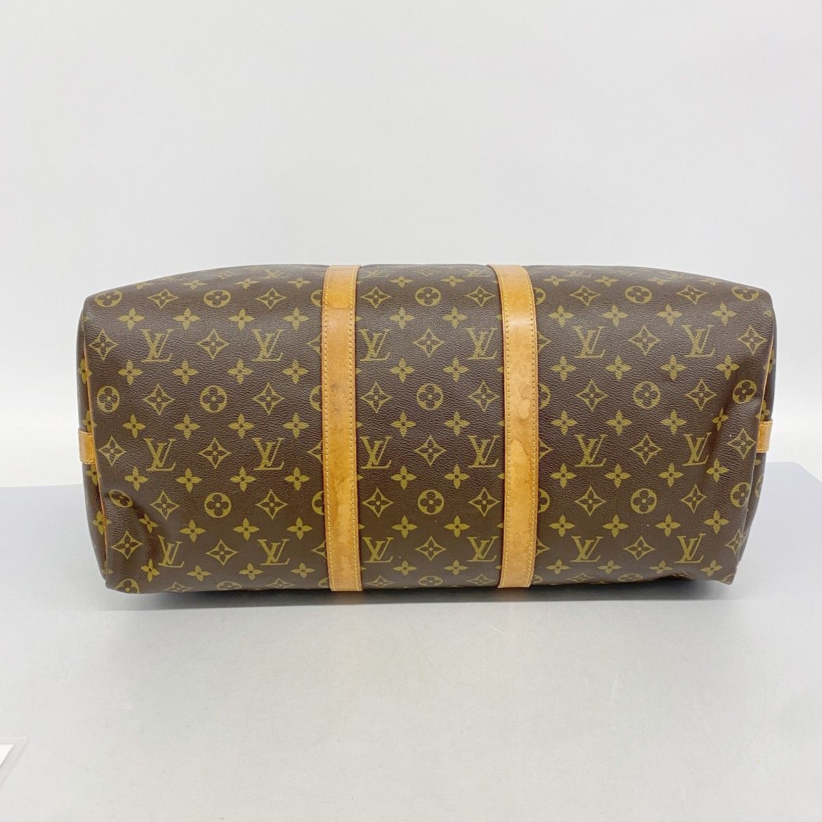 Louis Vuitton Boston Bag Monogram Keepall Bandouliere 50 Brown — view 3