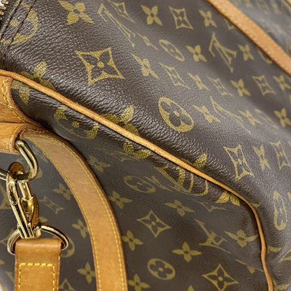 Louis Vuitton Boston Bag Monogram Keepall Bandouliere 50 Brown — view 8