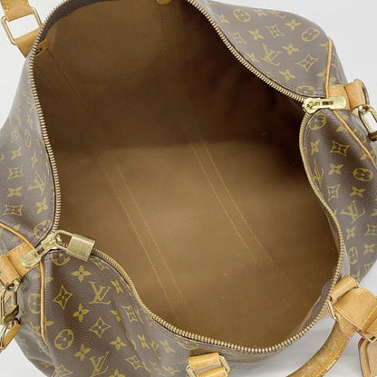 Louis Vuitton Boston Bag Monogram Keepall Bandouliere 50 Brown — view 4