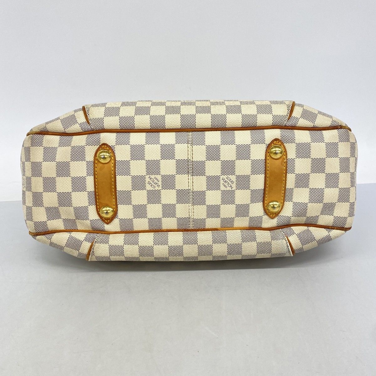 Louis Vuitton Shoulder Bag Damier Azur Galleria PM White — view 3