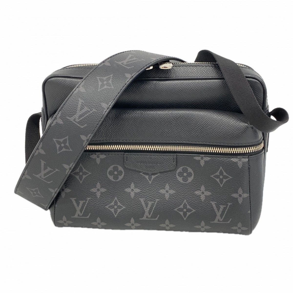 Louis Vuitton Shoulder Bag Taigarama Outdoor Messenger PM Black