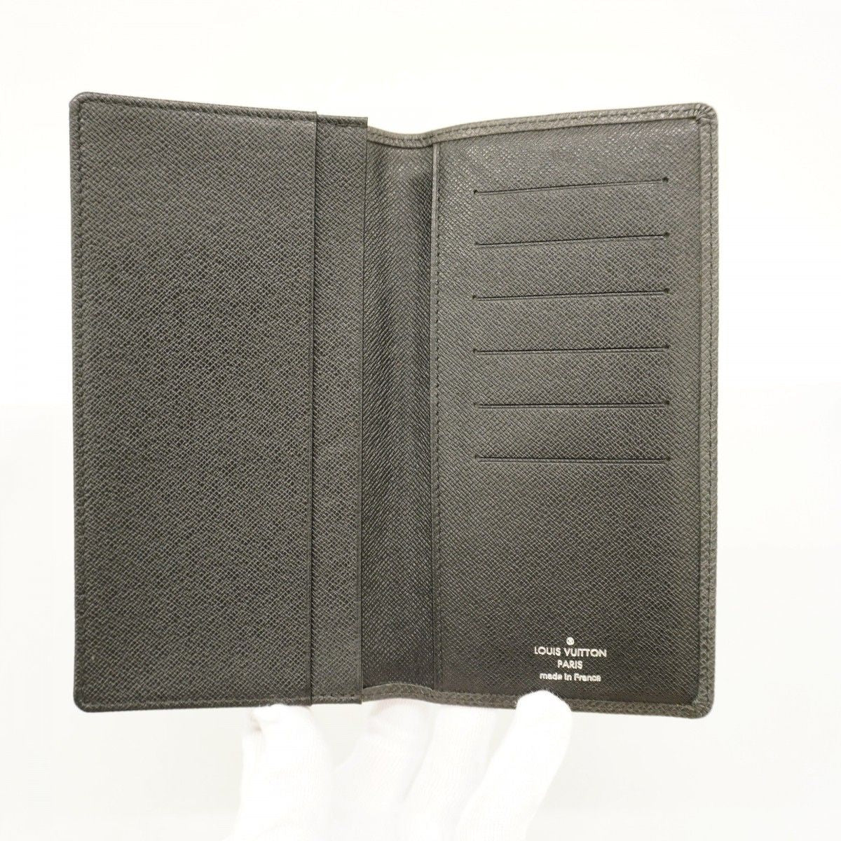 Louis Vuitton Long Bill Holder Taiga Card Cles Ardoise — view 4