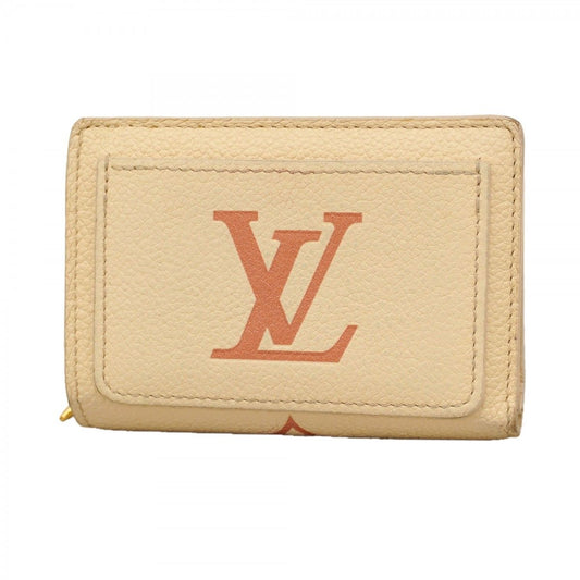 Louis Vuitton Wallet Monogram Empreinte Bicolor Portefeuille Clair Cream Rose