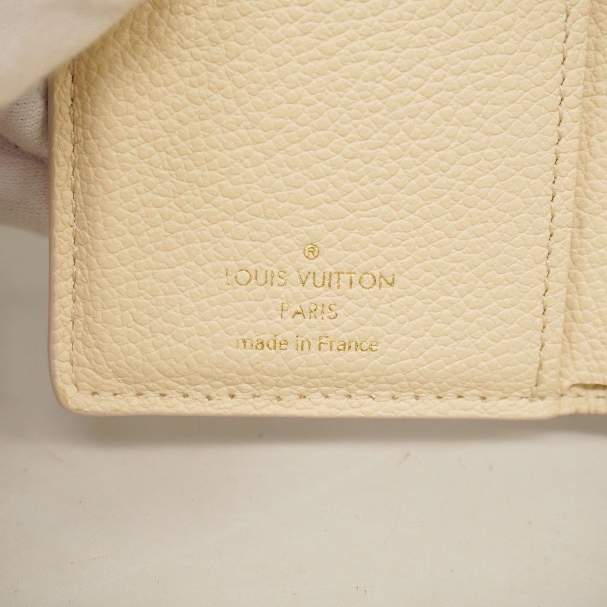 Louis Vuitton Wallet Monogram Empreinte Bicolor Portefeuille Clair Cream Rose — view 5