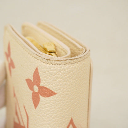 Louis Vuitton Wallet Monogram Empreinte Bicolor Portefeuille Clair Cream Rose — view 7