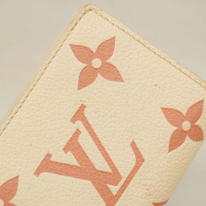 Louis Vuitton Wallet Monogram Empreinte Bicolor Portefeuille Clair Cream Rose — view 9