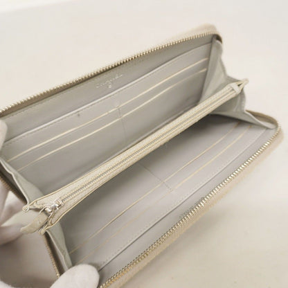 Chanel Wallet Deauville Tweed Gray Silver Handbag — view 4