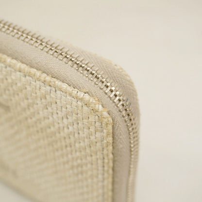 Chanel Wallet Deauville Tweed Gray Silver Handbag — view 7
