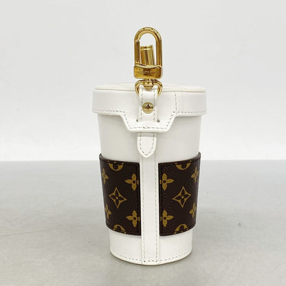 Louis Vuitton Key Holder Charm LV Cup White Brown — view 8