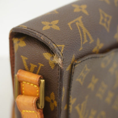 Louis Vuitton Shoulder Bag Monogram Saint Cloud GM Brown — view 6