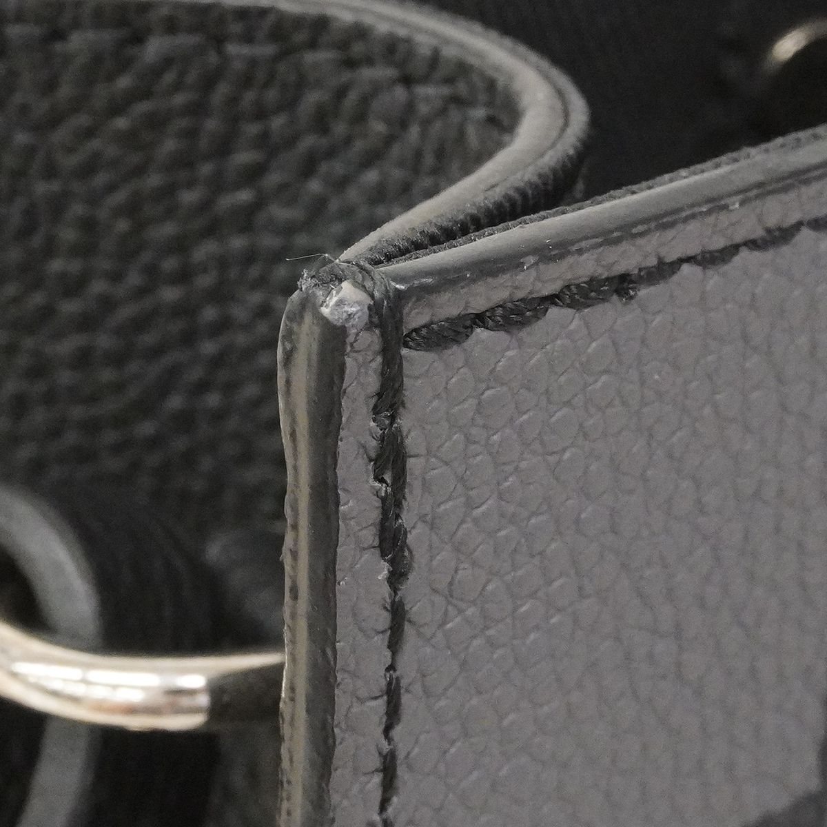 Louis Vuitton Handbag Damier Checkerboard Sac Plat XS Black 2-Way — view 6