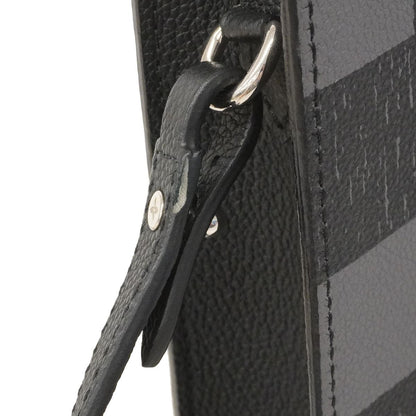 Louis Vuitton Handbag Damier Checkerboard Sac Plat XS Black 2-Way — view 8
